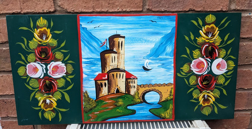 Traditional barge art - barge,