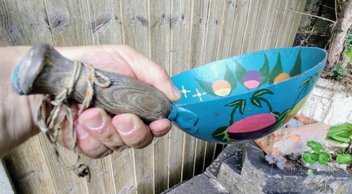 Bargeware hard painted dipper - hard,