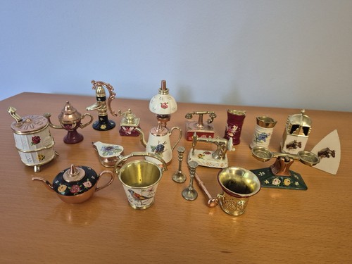 Canal barge ware miniatures - ware,