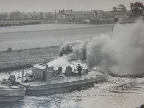 Old photo coal fired - old,