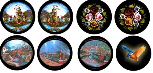Canal barge ware black welsh - canal,