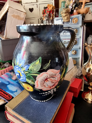 Vintage painted canal - painted, ware