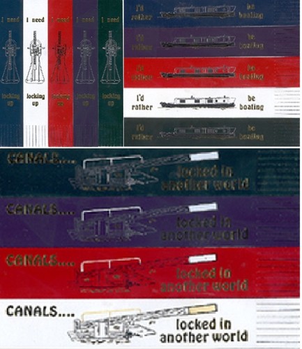Canal barge ware leather - , book